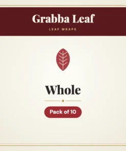 Grabba Leaf Whole Leaf Wraps – Pack of 10