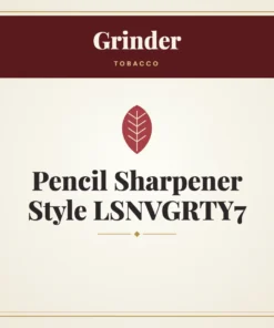 Grinder Pencil Sharpener Style LSNVGRTY7