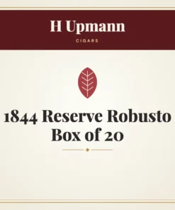 H Upmann 1844 Reserve Robusto Cigars Box of 20