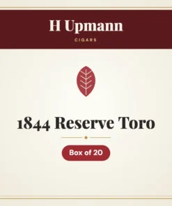 H Upmann 1844 Reserve Toro Cigars – Box of 20