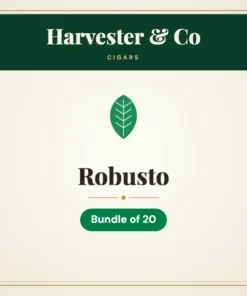 Harvester & Co Robusto Cigars – Bundle of 20