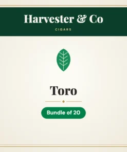Harvester & Co Toro Cigars – Bundle of 20