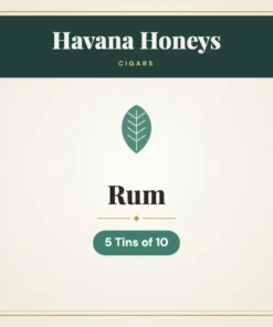 Havana Honeys Rum Cigars – 5 Tins of 10