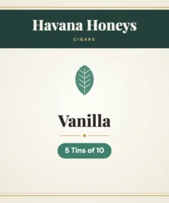 Havana Honeys Vanilla Cigars – 5 Tins of 10