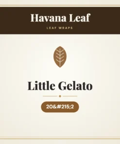 Havana Leaf Little Gelato Leaf Wraps – 20×2