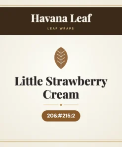 Havana Leaf Little Strawberry Cream Leaf Wraps – 20×2