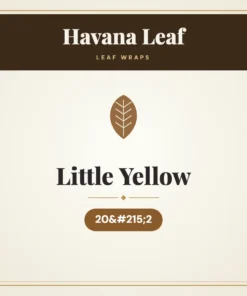 Havana Leaf Little Yellow Leaf Wraps – 20×2