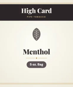 High Card Menthol Pipe Tobacco 5 oz. Bag