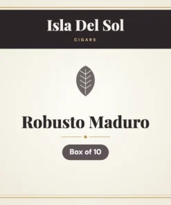 Isla Del Sol Robusto Maduro Cigars – Box of 10