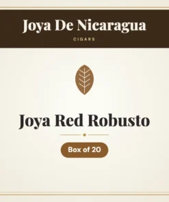 Joya De Nicaragua Joya Red Robusto Cigars – Box of 20