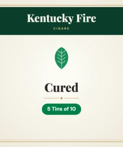 Kentucky Fire Cured Cigars – 5 Tins of 10