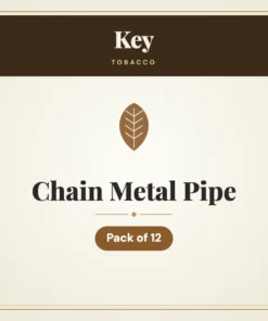 Key Chain Metal Pipe – Pack of 12