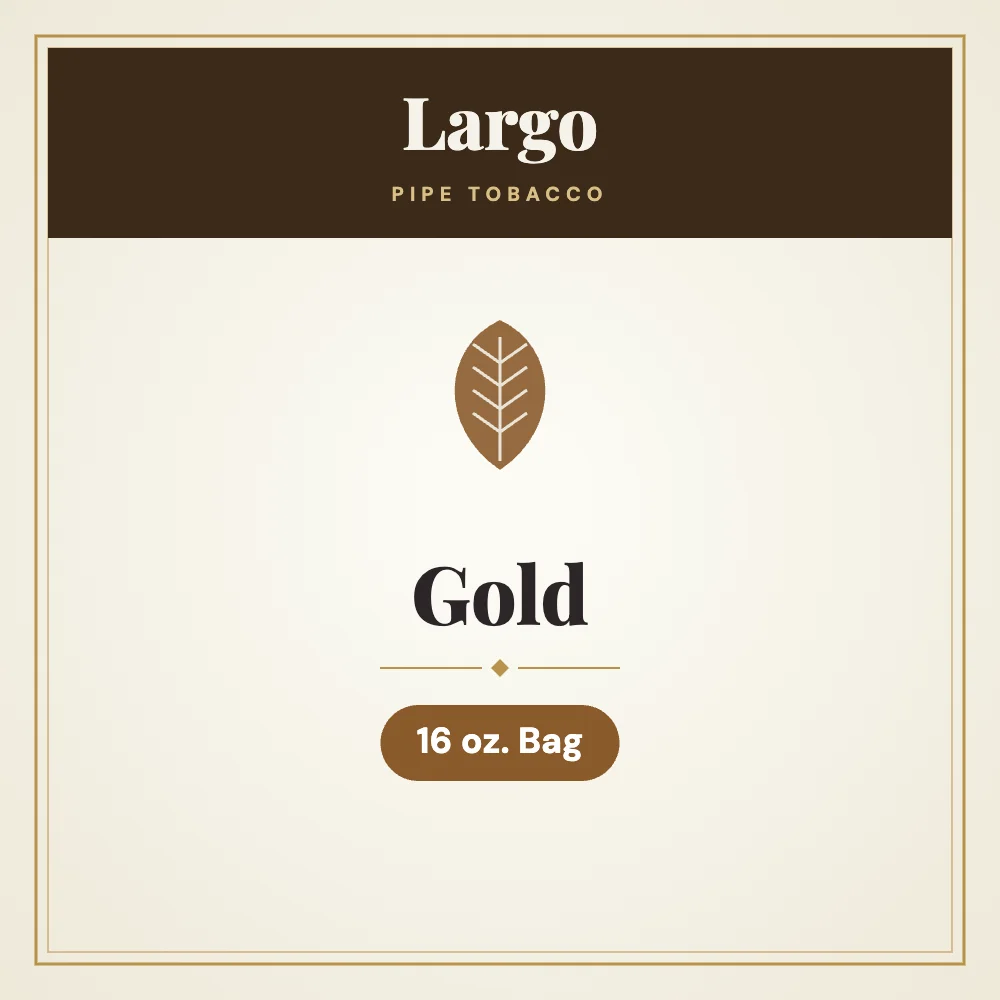 Largo Gold Pipe Tobacco 16 oz. Bag 1 Largo Gold Pipe Tobacco 16 oz. Bag