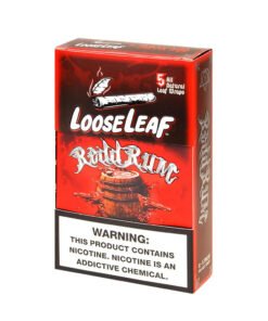 Loose Leaf Redd Rum Leaf Wraps – 8 Packs of 5