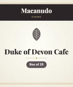 Macanudo Duke of Devon Cafe Cigars – Box of 25