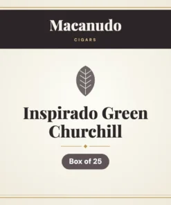 Macanudo Inspirado Green Churchill Cigars – Box of 25