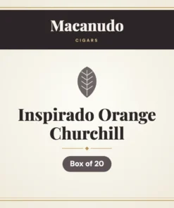Macanudo Inspirado Orange Churchill Cigars – Box of 20