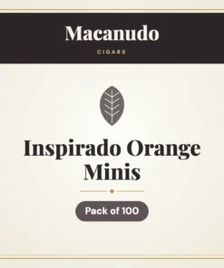 Macanudo Inspirado Orange Minis Cigars – Pack of 100