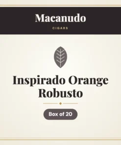 Macanudo Inspirado Orange Robusto Cigars – Box of 20