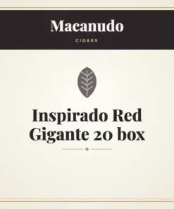 Macanudo Inspirado Red Gigante 20 box Cigars