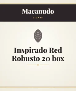 Macanudo Inspirado Red Robusto 20 box Cigars