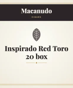 Macanudo Inspirado Red Toro 20 box Cigars