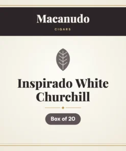 Macanudo Inspirado White Churchill Cigars – Box of 20