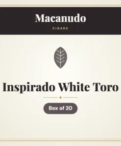 Macanudo Inspirado White Toro Cigars – Box of 20