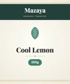 Mazaya Cool Lemon Hookah Tobacco – 250g