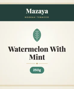 Mazaya Watermelon With Mint Hookah Tobacco – 250g