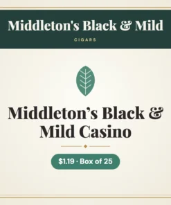 Middleton’s Black & Mild Casino Cigars $1.19 – Box of 25
