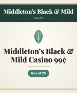 Middleton’s Black & Mild Casino Cigars 99¢ – Box of 25