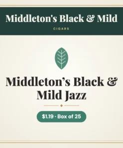 Middleton’s Black & Mild Jazz Cigars $1.19 – Box of 25