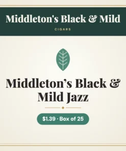 Middleton’s Black & Mild Jazz Cigars $1.39 – Box of 25