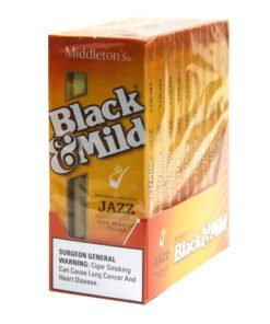 Middleton's Black & Mild Jazz Cigars 10 Packs of 5