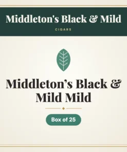 Middleton’s Black & Mild Mild Cigars – Box of 25