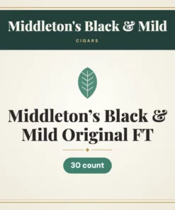 Middleton’s Black & Mild Original FT Cigars – 30 count