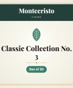 Montecristo Classic Collection No. 3 Cigars – Box of 20
