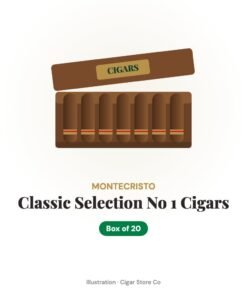 Montecristo Classic Selection No 1 Cigars – Box of 20