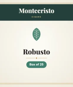 Montecristo Robusto Cigars – Box of 25