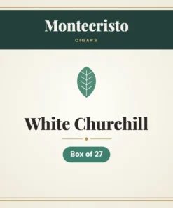 Montecristo White Churchill Cigars – Box of 27