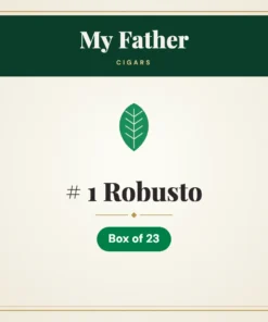 My Father # 1 Robusto Cigars – Box of 23