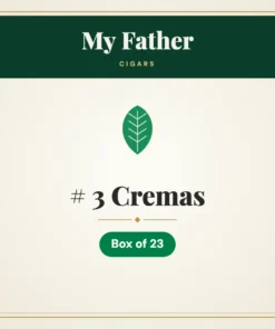 My Father # 3 Cremas Cigars – Box of 23