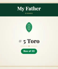 My Father # 5 Toro Cigars – Box of 23