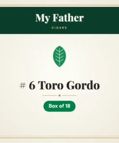 My Father # 6 Toro Gordo Cigars – Box of 18