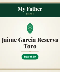 My Father Jaime Garcia Reserva Toro Cigars – Box of 20