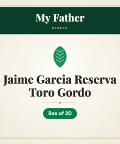 My Father Jaime Garcia Reserva Toro Gordo Cigars – Box of 20