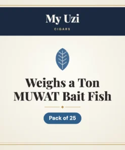 My Uzi Weighs a Ton MUWAT Bait Fish Cigars – Pack of 25