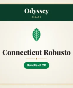Odyssey Connecticut Robusto Cigars – Bundle of 20