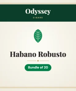 Odyssey Habano Robusto Cigars – Bundle of 20